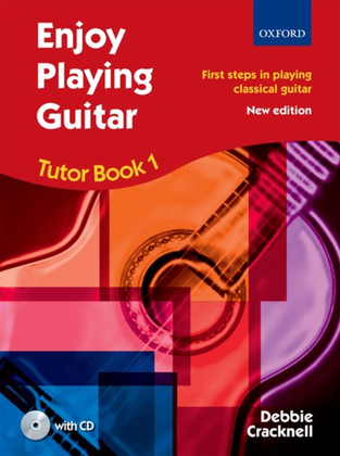 Book cover for Enjoy Playing Guitar Tutor Book 1 + CD