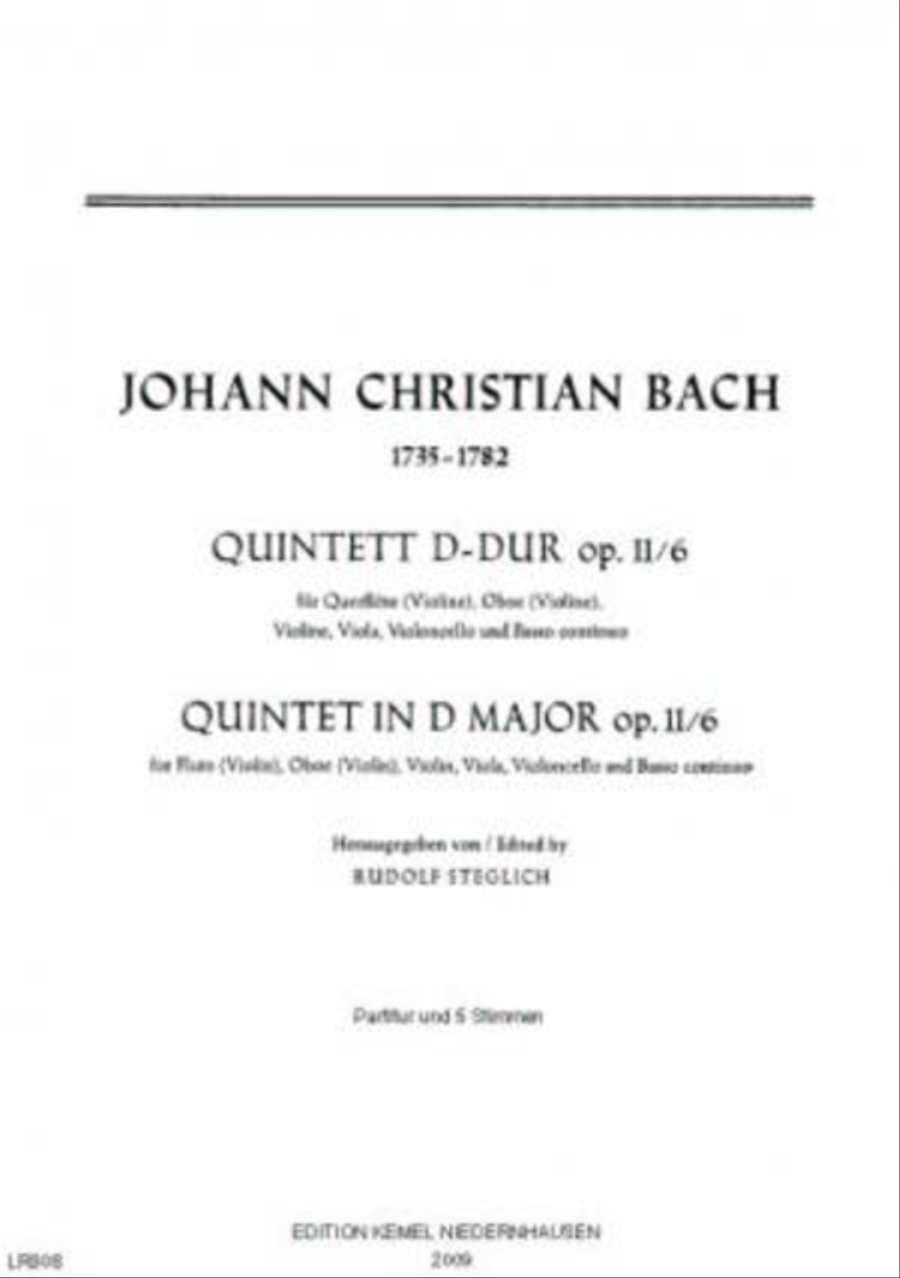 Quintett D-Dur Quintett D-Dur Flute scores gallery preview page 1