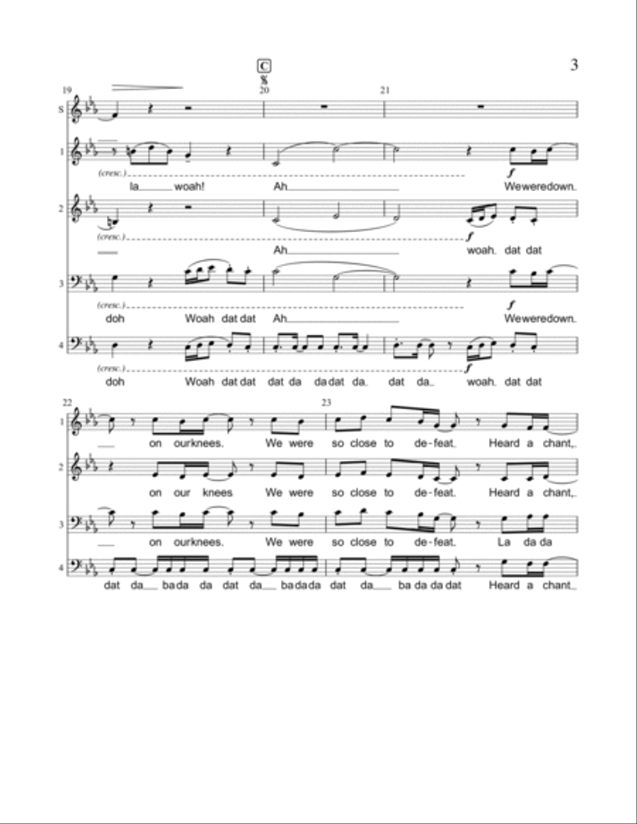 Magic 4-Part scores gallery preview page 3