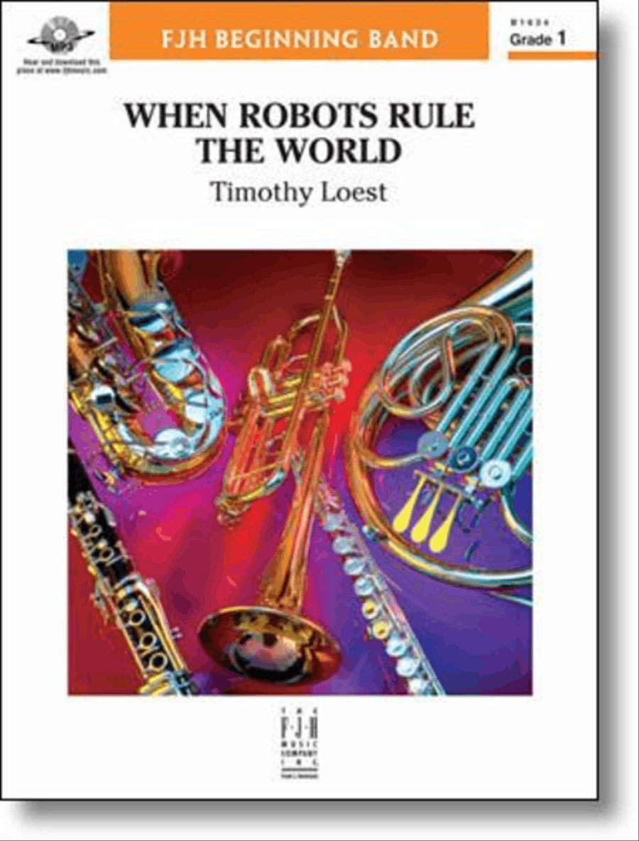 When Robots Rule the World Concert Band scores gallery preview page 1