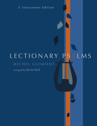 Book cover for Lectionary Psalms - Instrument edition