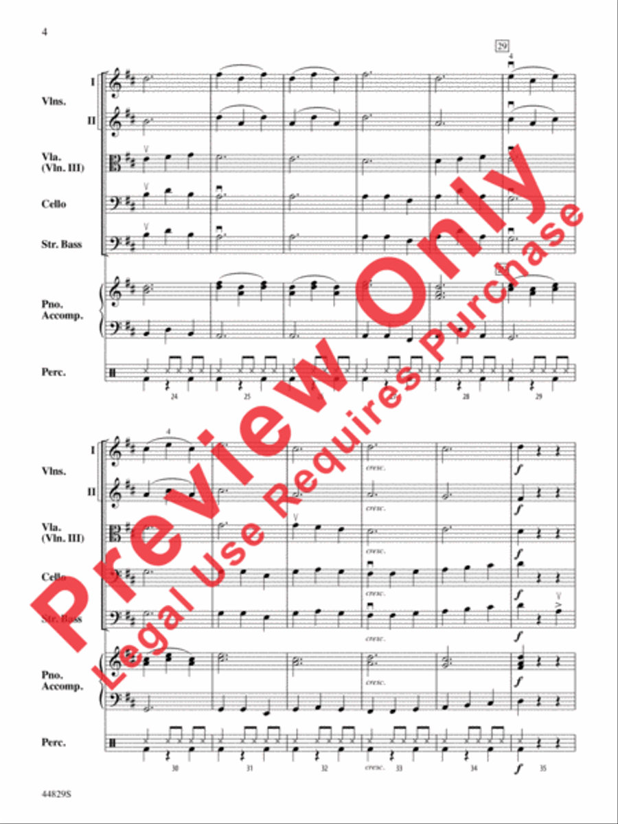 Uno, Dos, Bass! Uno, Dos, Bass! String Orchestra scores gallery preview page 17
