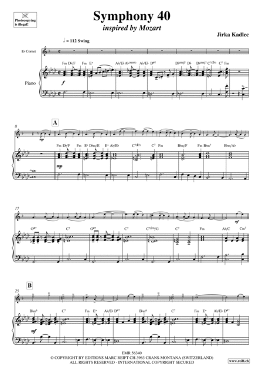 Symphony 40 Cornet scores gallery preview page 4