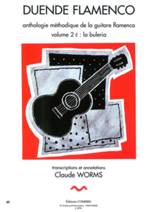 Book cover for Duende flamenco - Volume 2E - Buleria