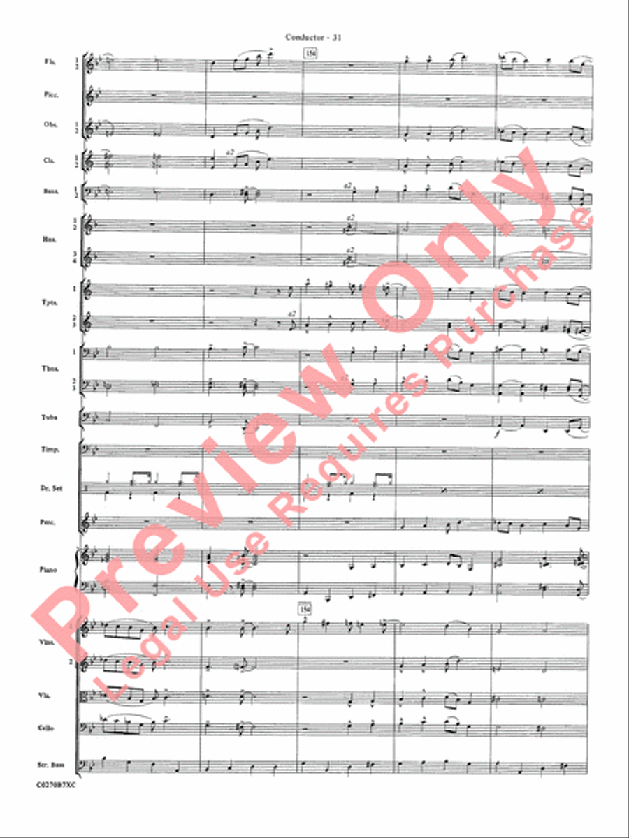 Duke Ellington! Full Orchestra scores gallery preview page 34