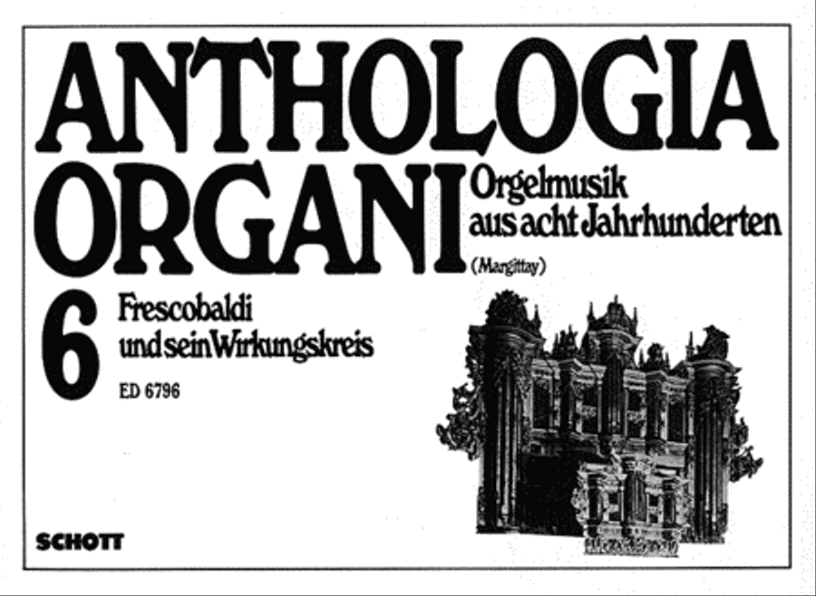 Margittay(ed) Anthologia Organi Vi