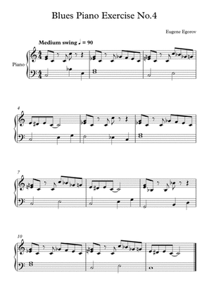 Blues Piano Exercise No.4