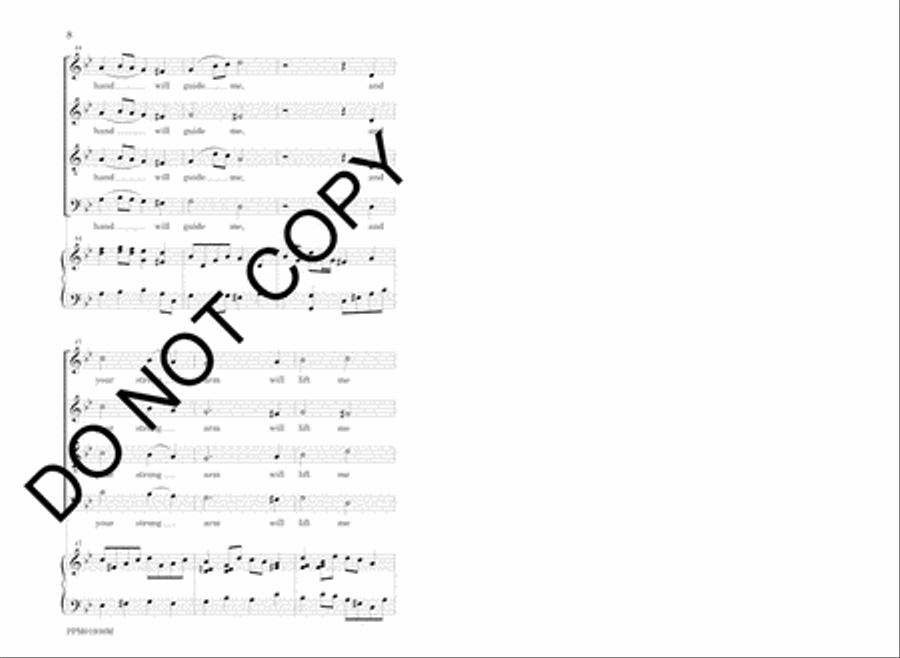 Where Can I Go From Your Spirit? 4-Part scores gallery preview page 11