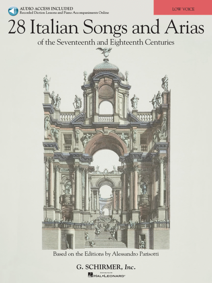 28 Italian Songs & Arias of the 17th & 18th Centuries Low Voice scores gallery preview page 1