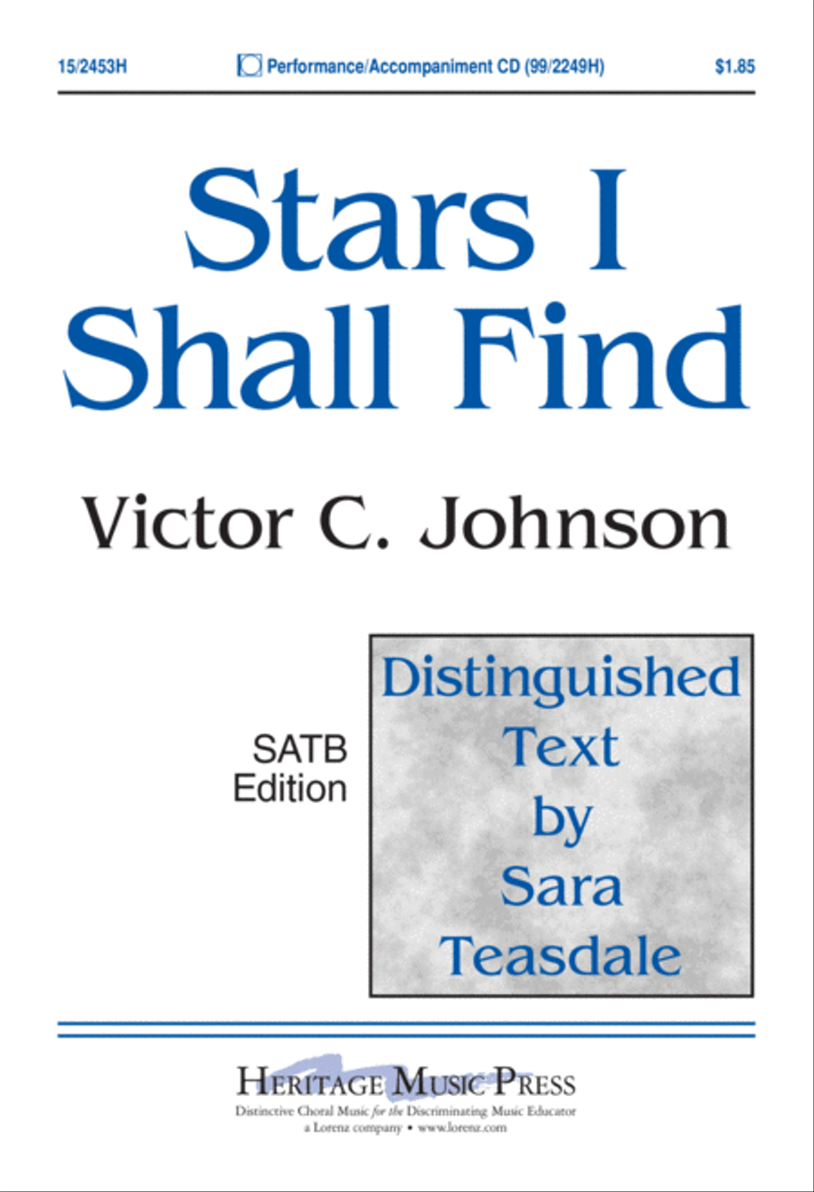 Stars I Shall Find 4-Part scores gallery preview page 2