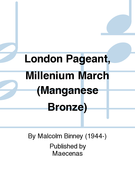 London Pageant, Millenium March (Manganese Bronze) image number null