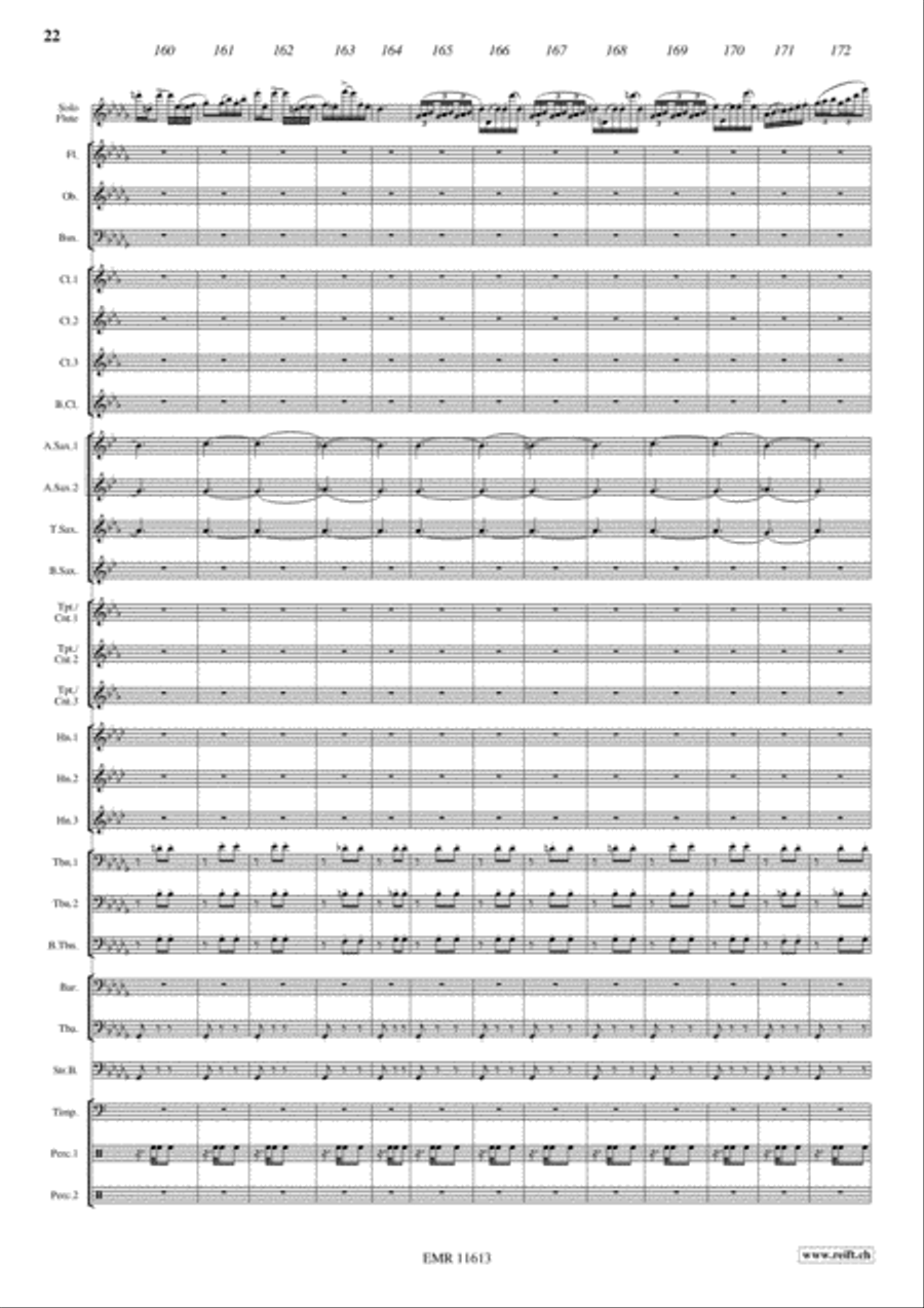 Carmen Fantasy Concert Band scores gallery preview page 23