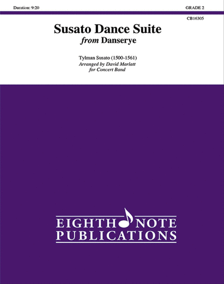 Susato Dance Suite (from Danserye) Concert Band scores gallery preview page 1