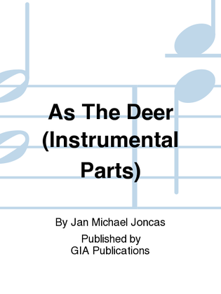 As The Deer - Instrument edition