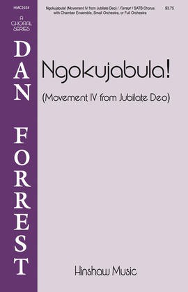 Book cover for Ngokujabula: Movement 4 from Jubilate Deo