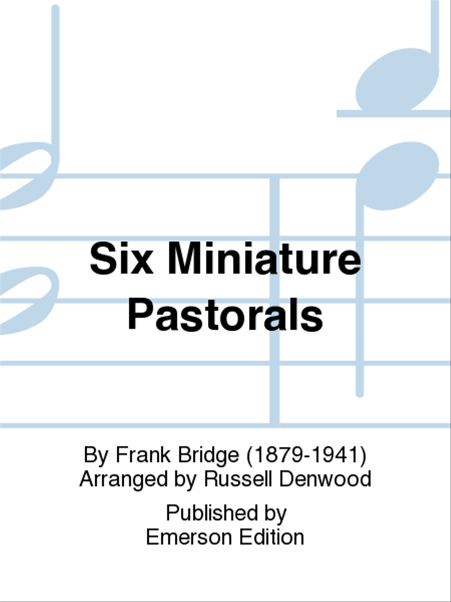 Six Miniature Pastorals Six Miniature Pastorals Woodwind Quintet scores gallery preview page 1