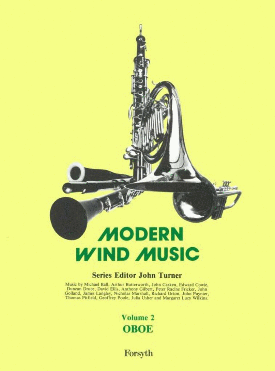 Modern Wind Series - Oboe Piano Accompaniment scores gallery preview page 1