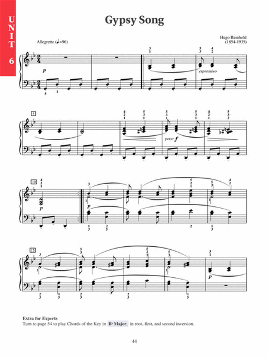Piano Lessons Book 5 Piano Method scores gallery preview page 4