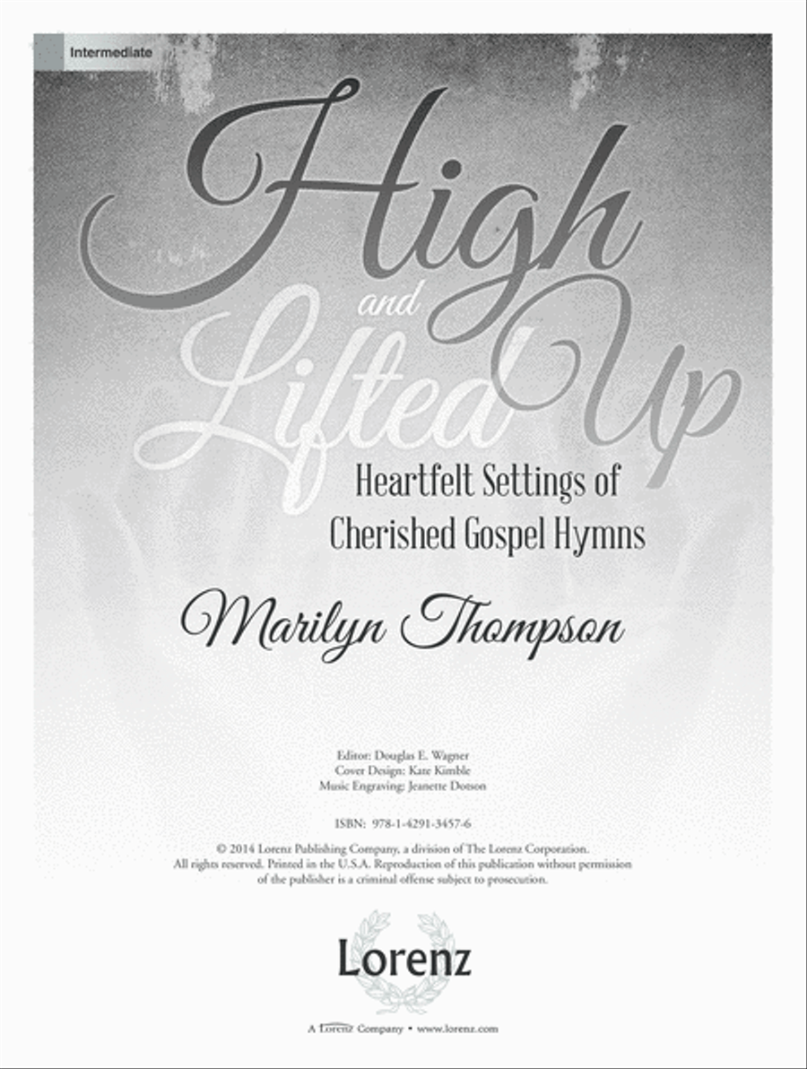 High and Lifted Up Organ scores gallery preview page 1
