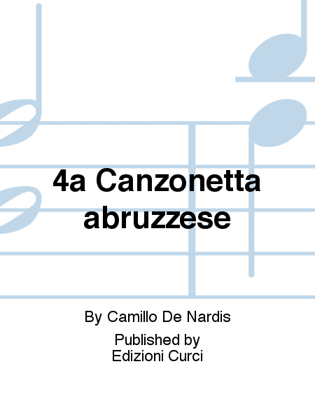 4a Canzonetta abruzzese