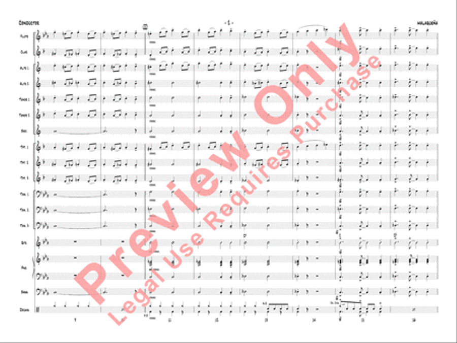 Malagueña Jazz Ensemble scores gallery preview page 5
