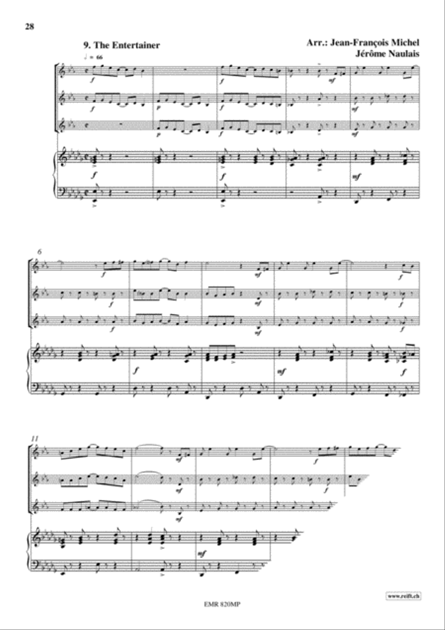 Golden Hits Euphonium Trio scores gallery preview page 11