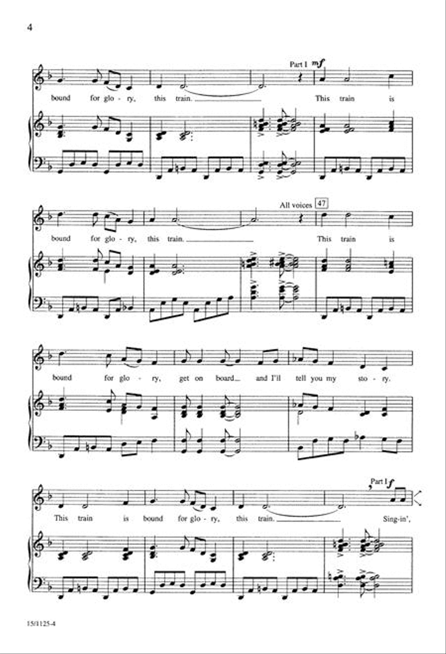 The Glory Train The Glory Train SSA scores gallery preview page 4