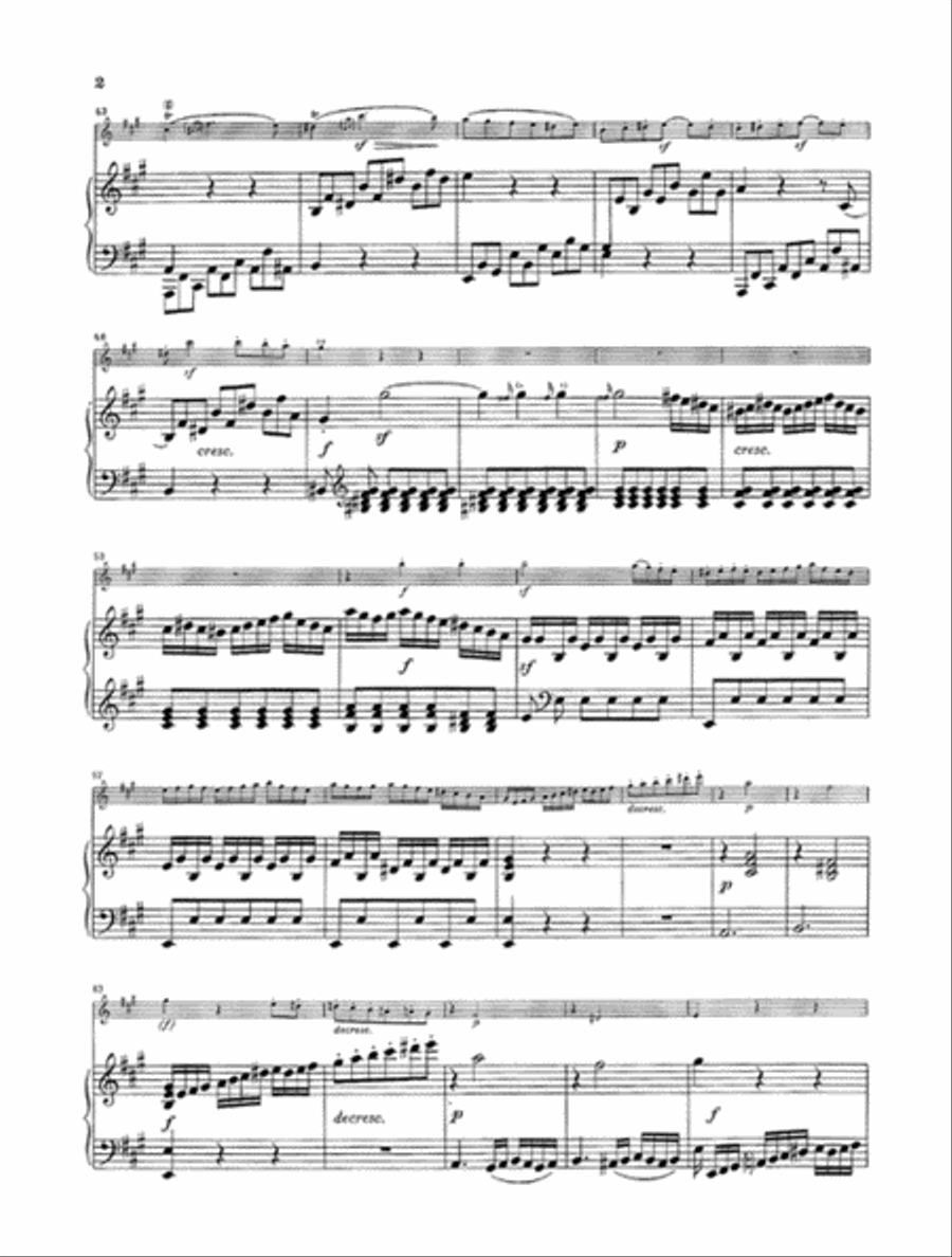 Works for Piano and Violin, Volume II Violin Solo scores gallery preview page 3