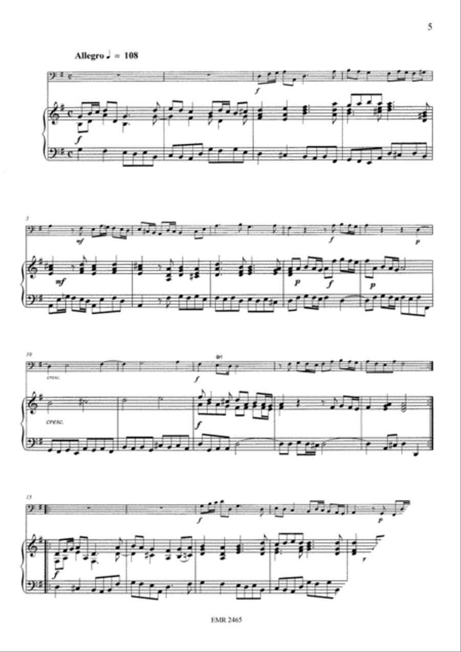 Sonata Trombone scores gallery preview page 4