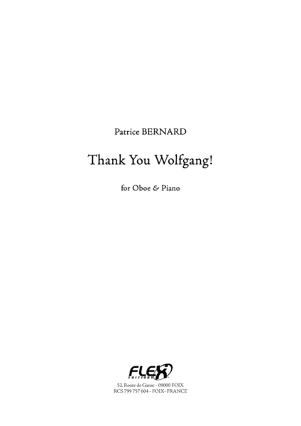 Thank You Wolfgang! image number null
