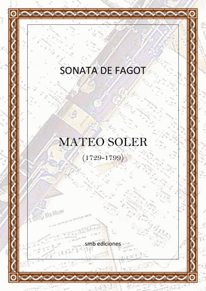 Sonata para fagot de Mateo Soler