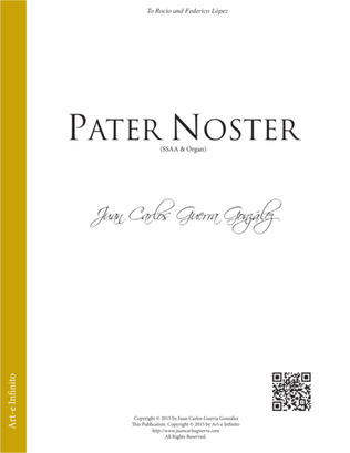 Pater Noster (SSAA & Organ)