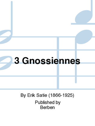 Book cover for 3 Gnossiennes