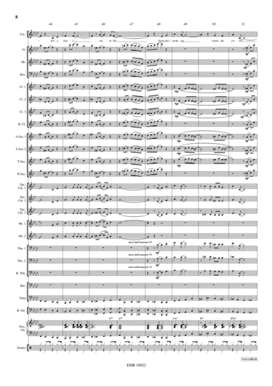 Mack The Knife Concert Band scores gallery preview page 9