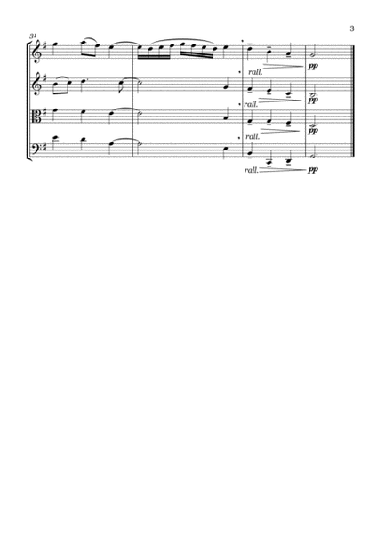 Petites Litanies de Jesus arranged for String Quartet image number null