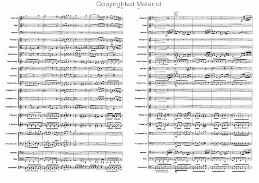 The Shining Star The Shining Star Concert Band scores gallery preview page 5