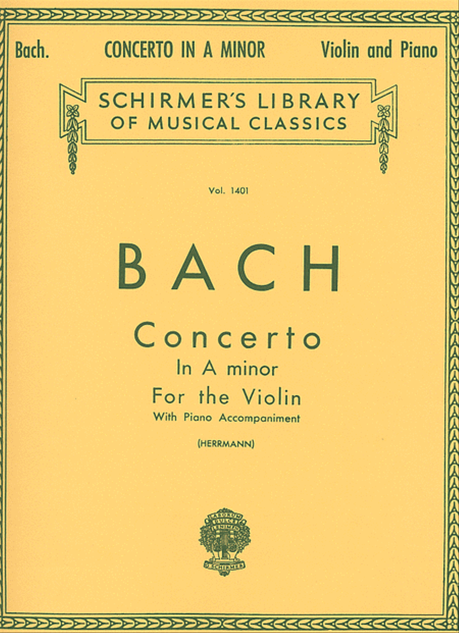 Concerto in A Minor Orchestra scores gallery preview page 1