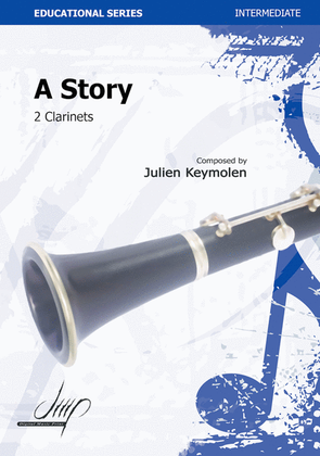 Book cover for A Story For 2 Clarinets