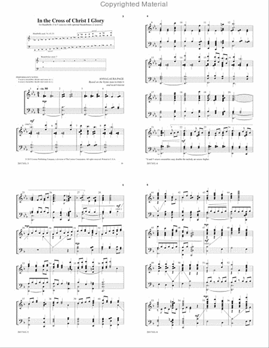 From the Cross to Resurrection 5-Octaves scores gallery preview page 2