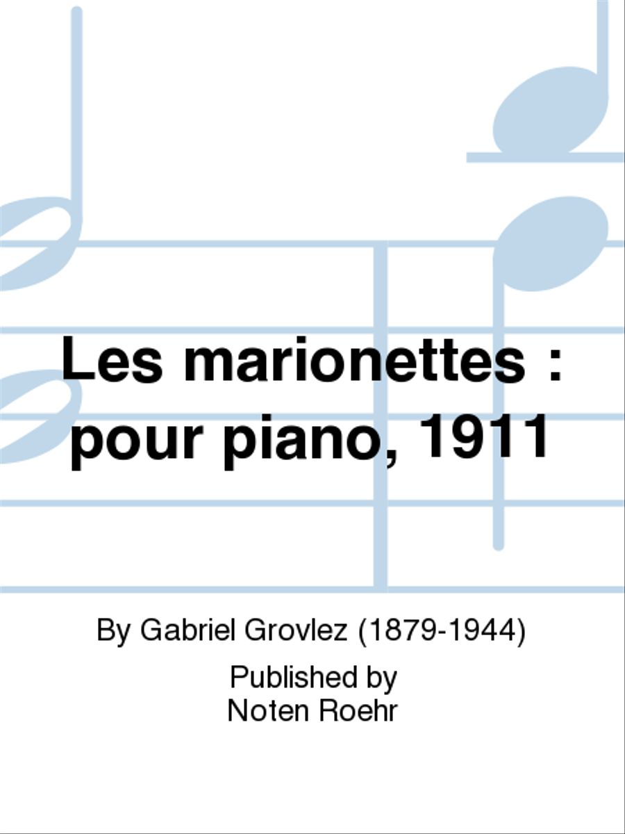 Les marionettes Piano Solo scores gallery preview page 1