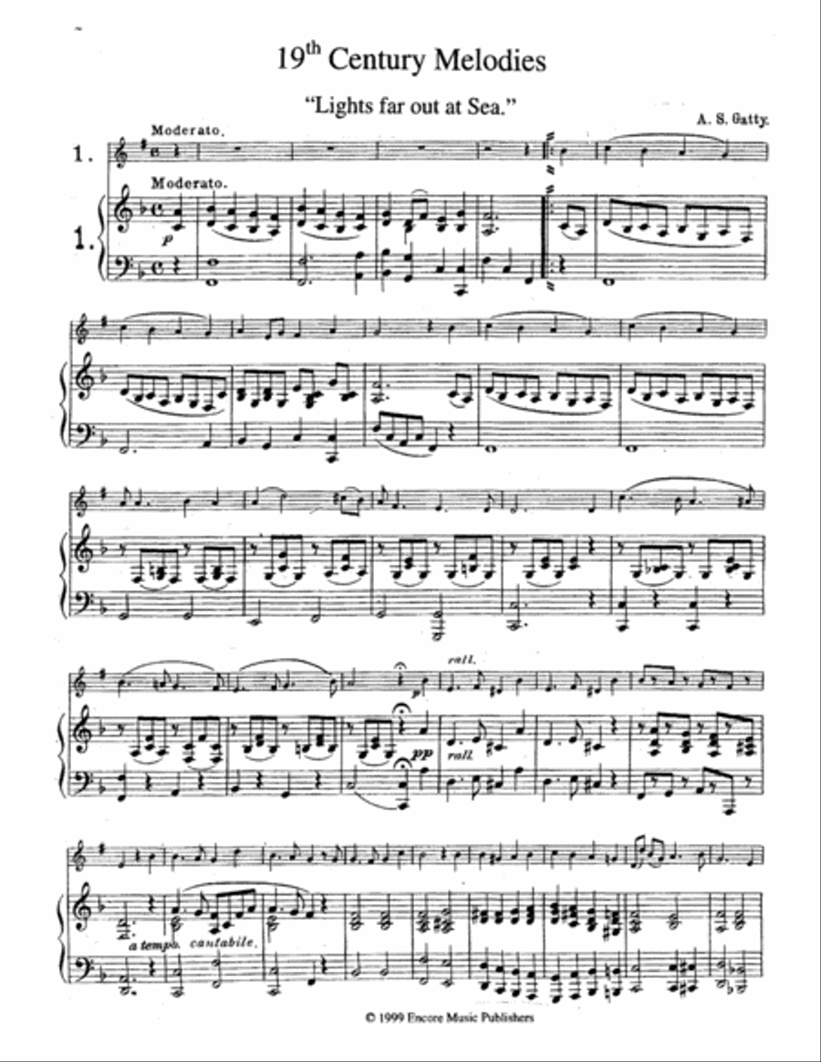 19th Century Melodies Tuba scores gallery preview page 2