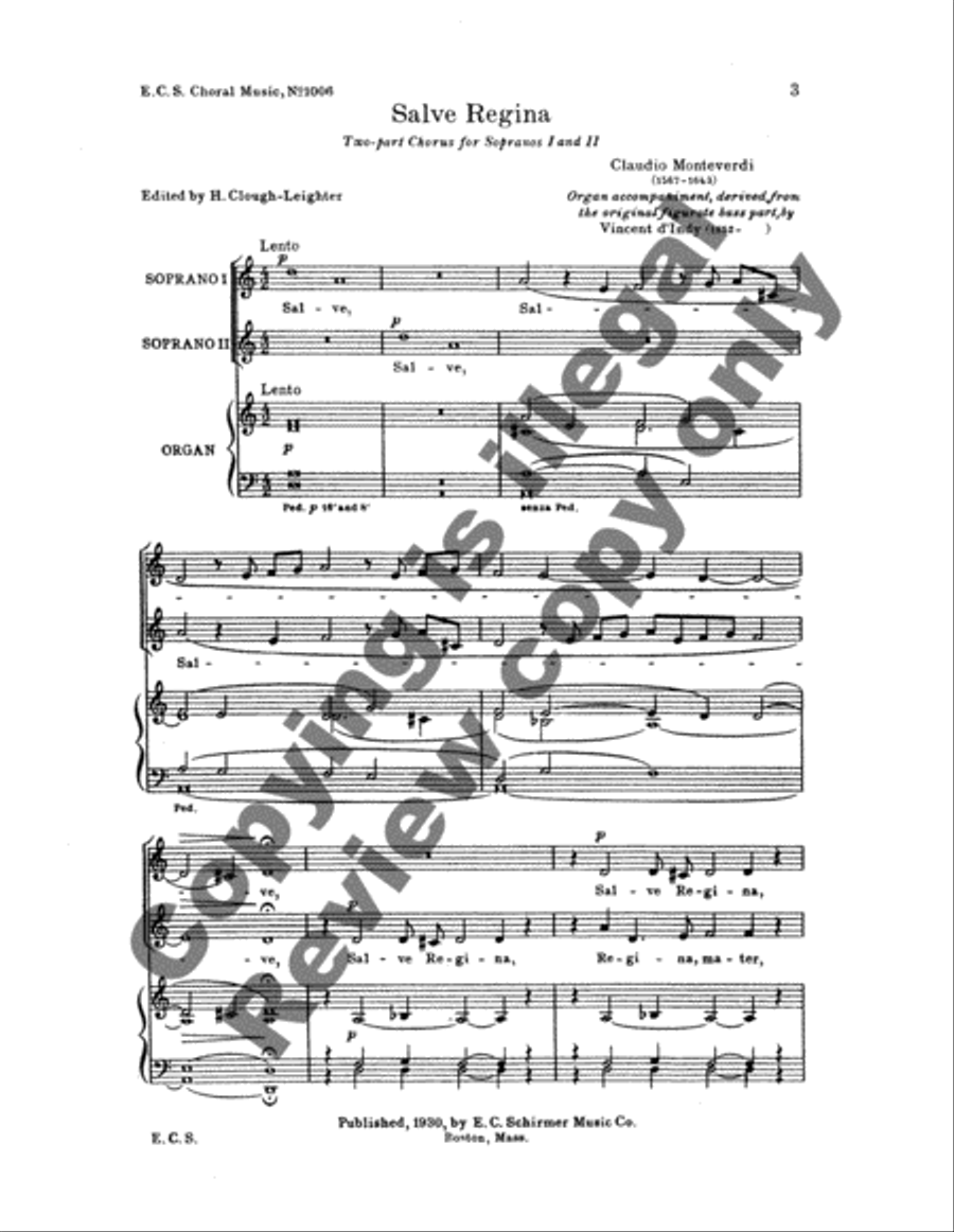 Salve Regina 2-Part scores gallery preview page 8