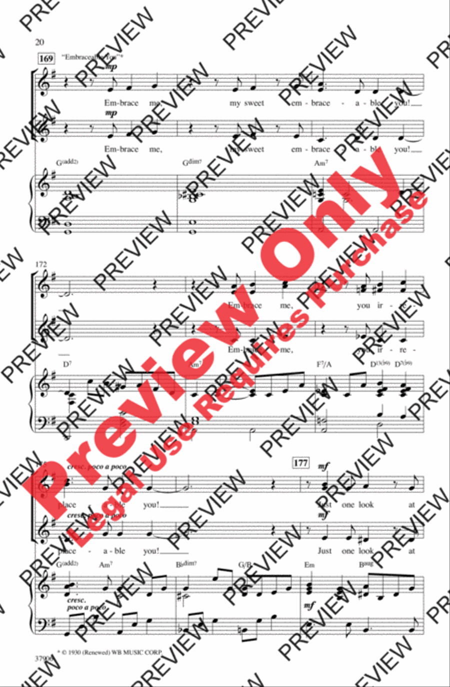 Who Could Ask for Anything More? Women's Choir scores gallery preview page 20