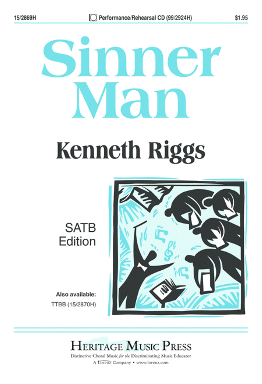 Sinner Man 4-Part scores gallery preview page 2