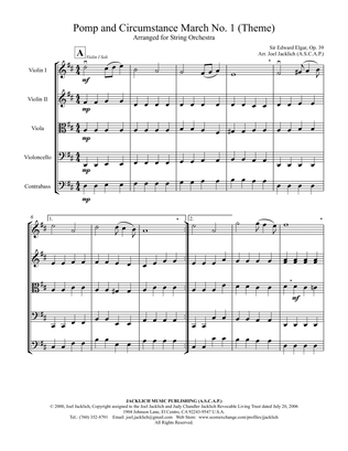 Pomp and Circumstance THEME (easy)