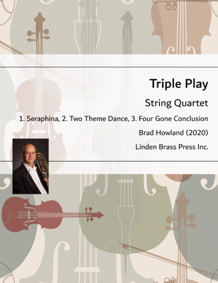 Book cover for Triple Play for String Quartet