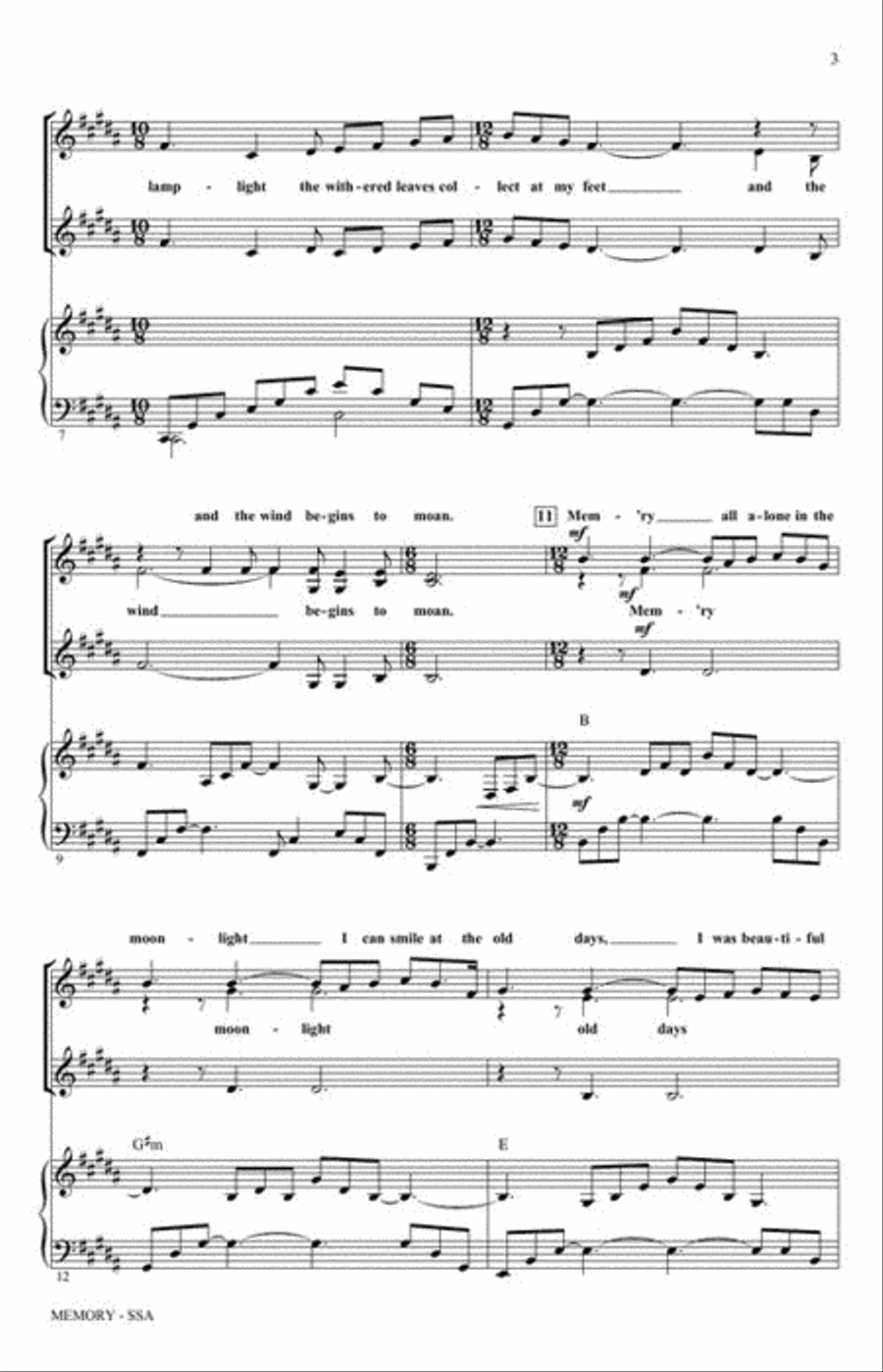 Memory SSA scores gallery preview page 4