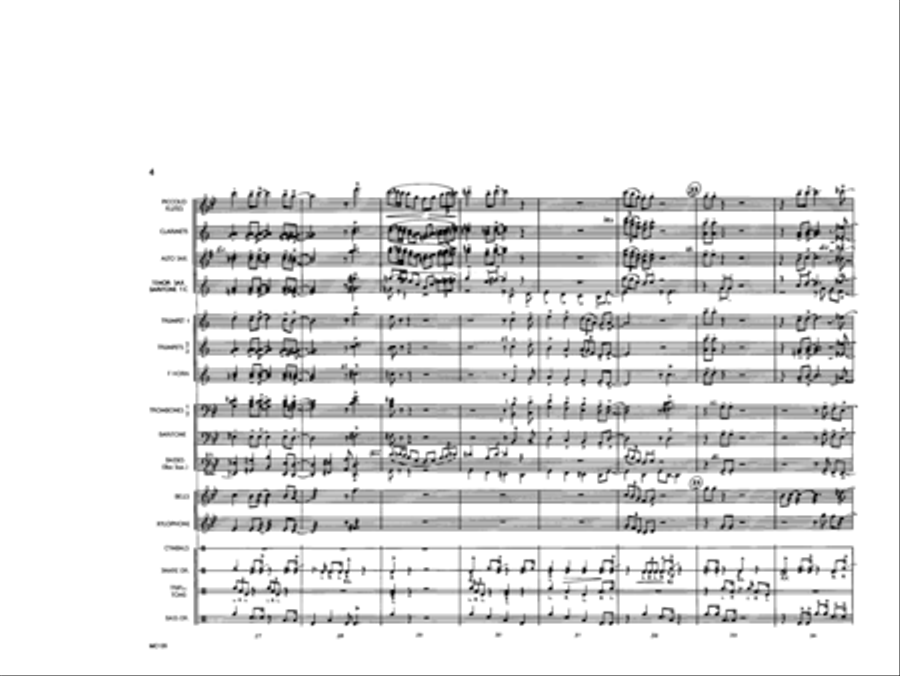 Joshua Joshua Marching Band scores gallery preview page 5