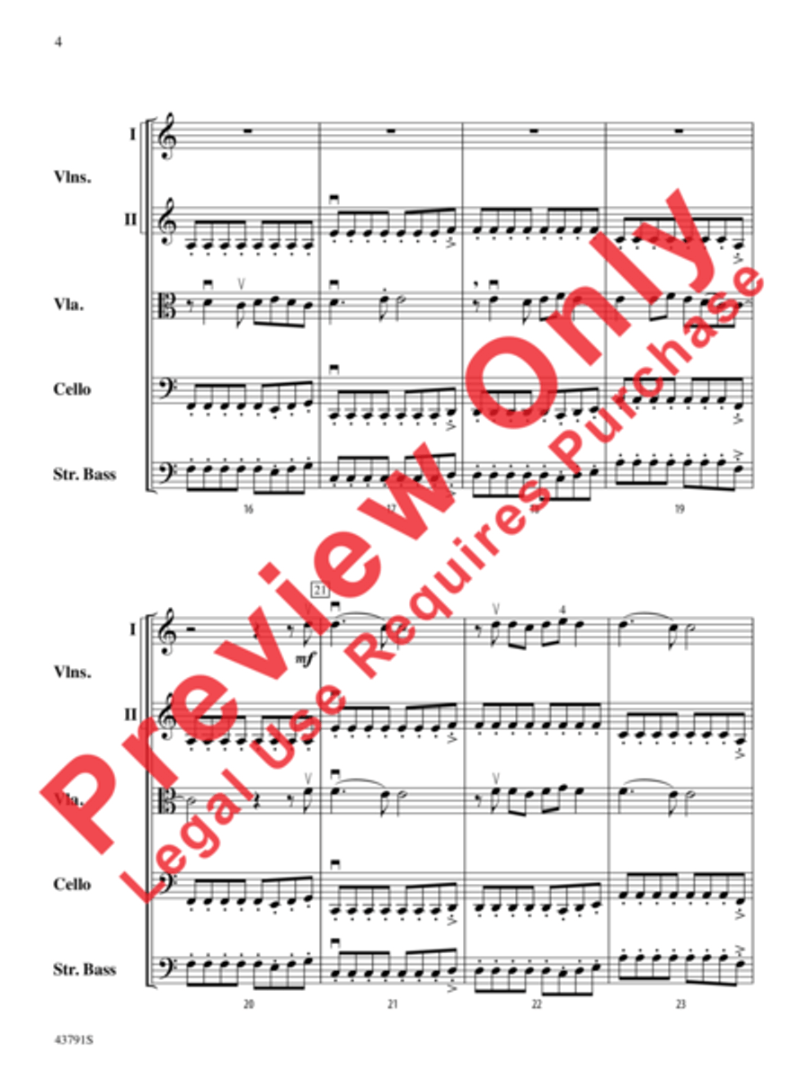Starlight String Orchestra scores gallery preview page 21