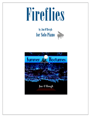 Book cover for Fireflies - Easy Solo Piano